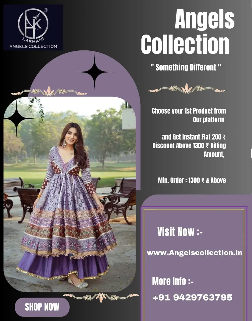 Angels Collection – Something Different: flat ₹200 off above ₹1300