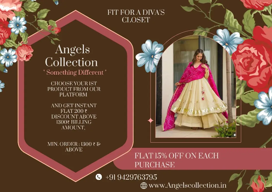 Angels Collection – flat 15% off on each purchase